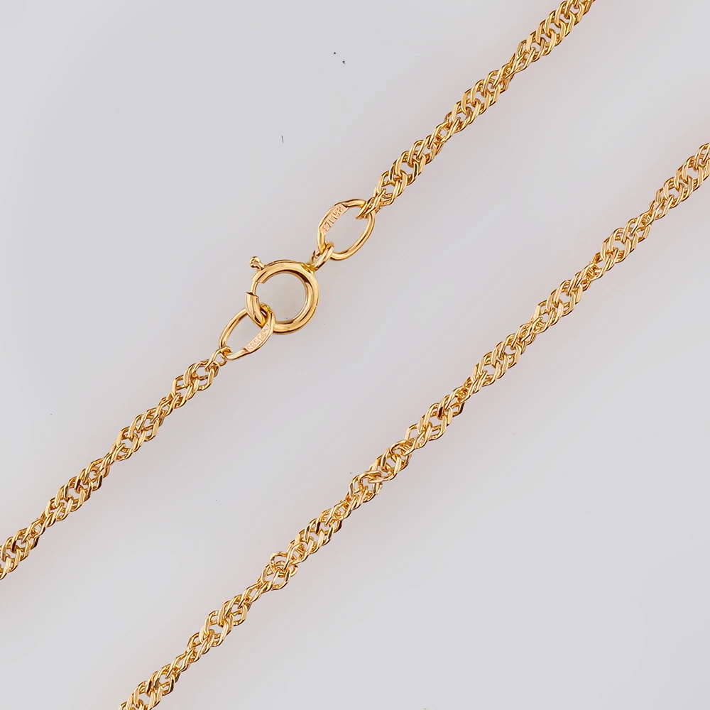 Цепь из красного золота 585 пробы