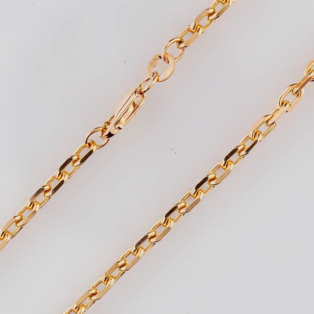 Цепь из красного золота 585 пробы