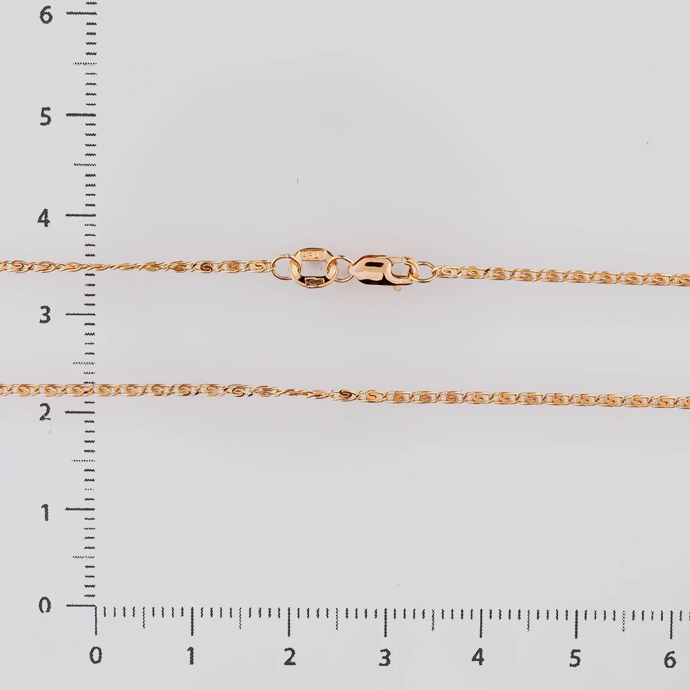 Цепь из красного золота 585 пробы