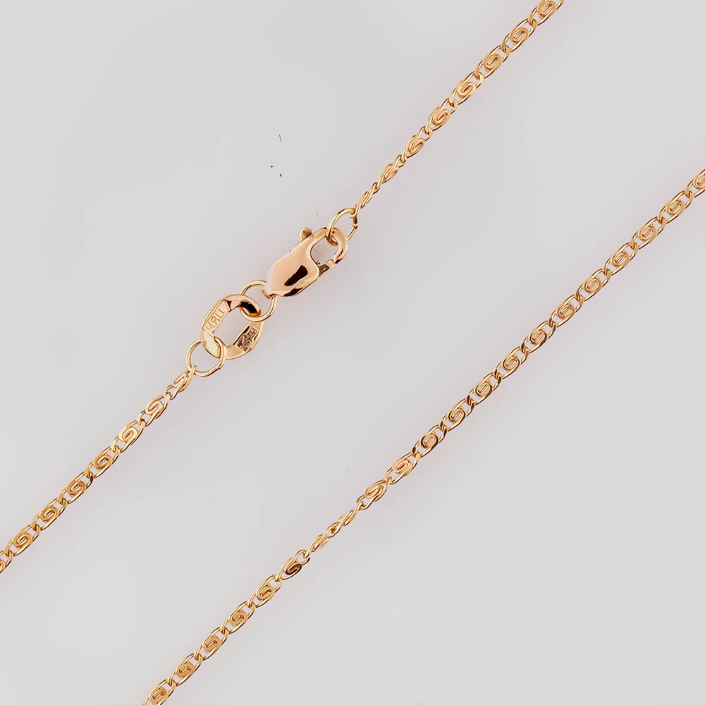 Цепь из красного золота 585 пробы