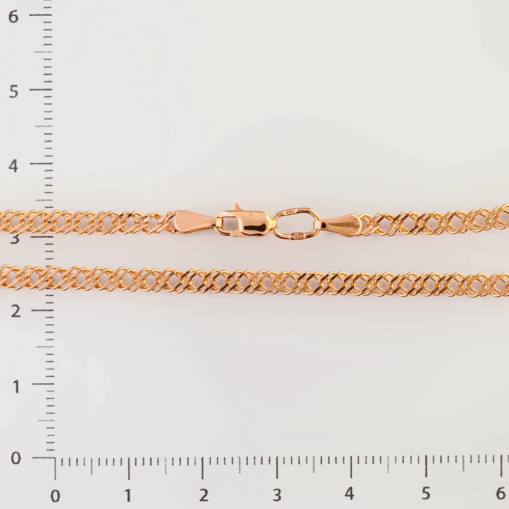 Цепь из красного золота 585 пробы