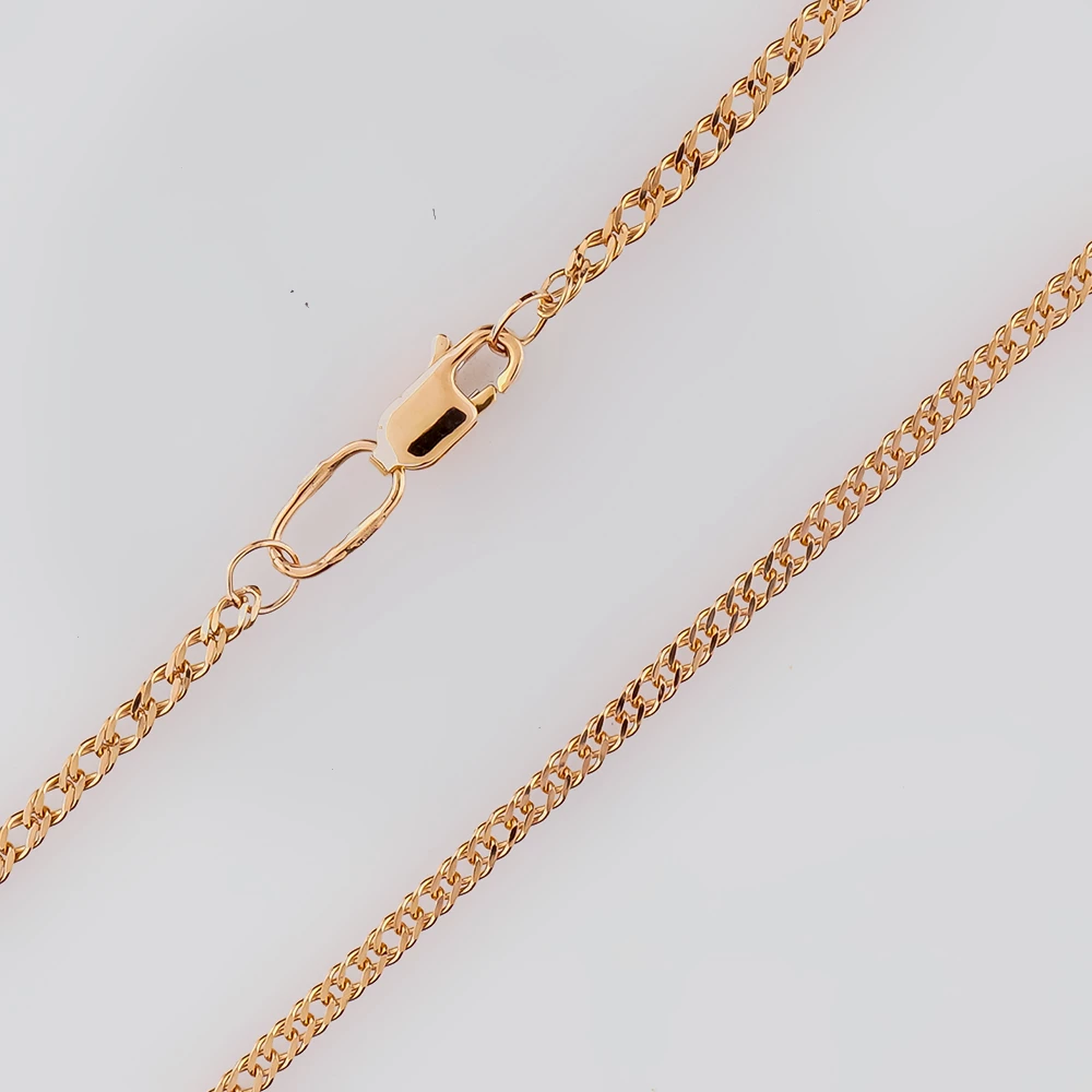 Цепь из красного золота 585 пробы