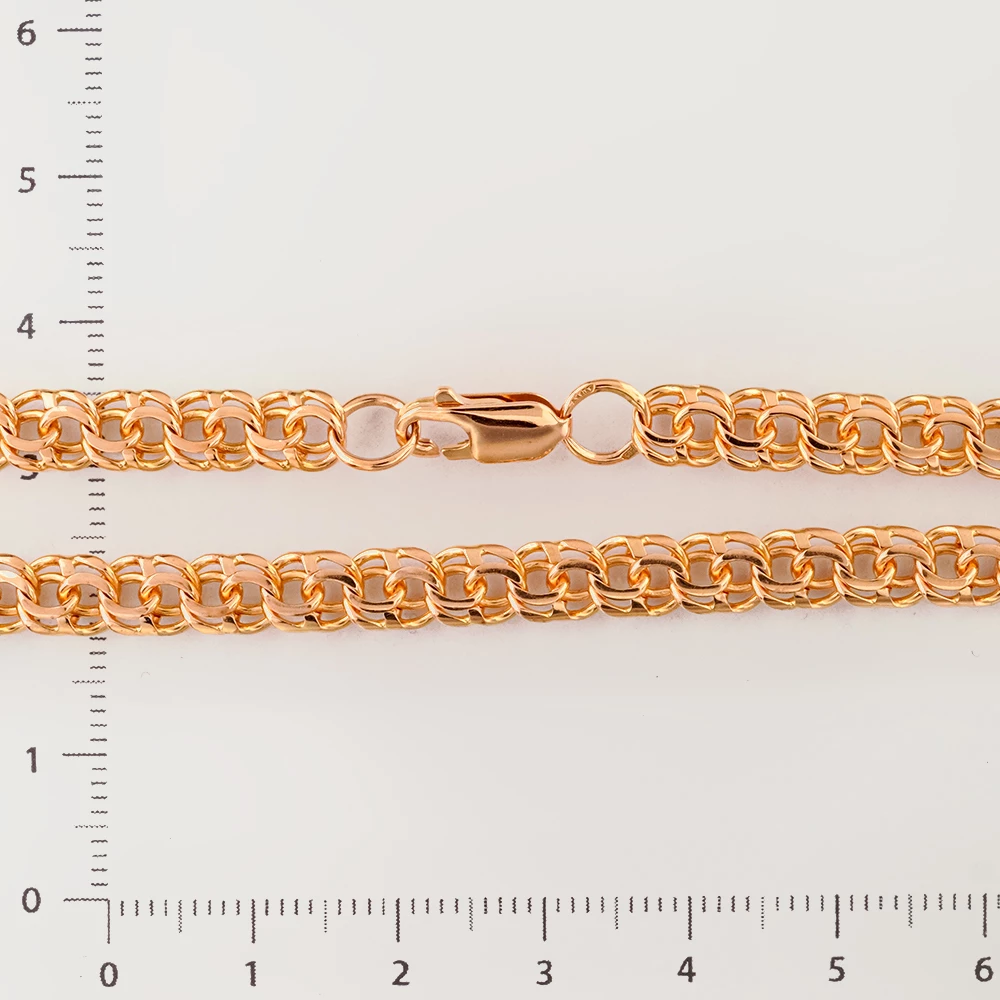 Цепь из красного золота 585 пробы