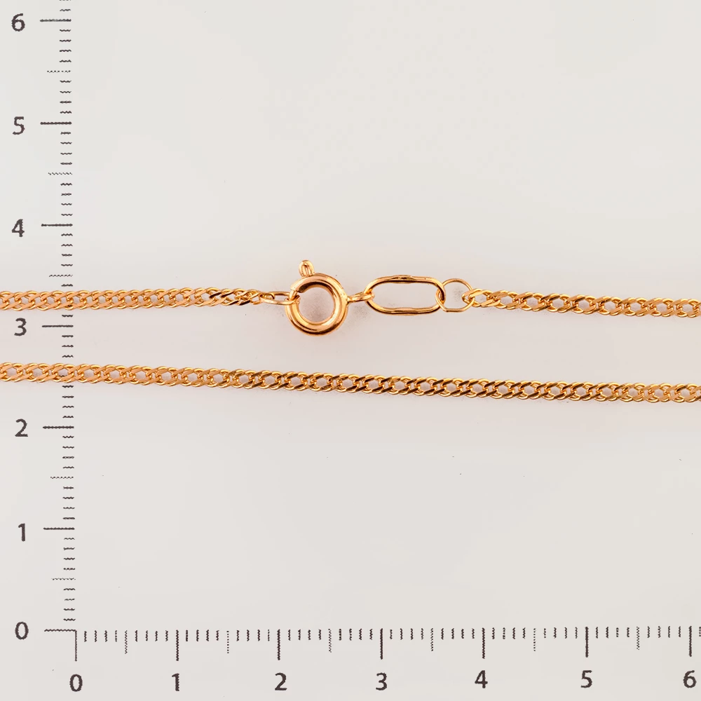 Цепь из красного золота 585 пробы