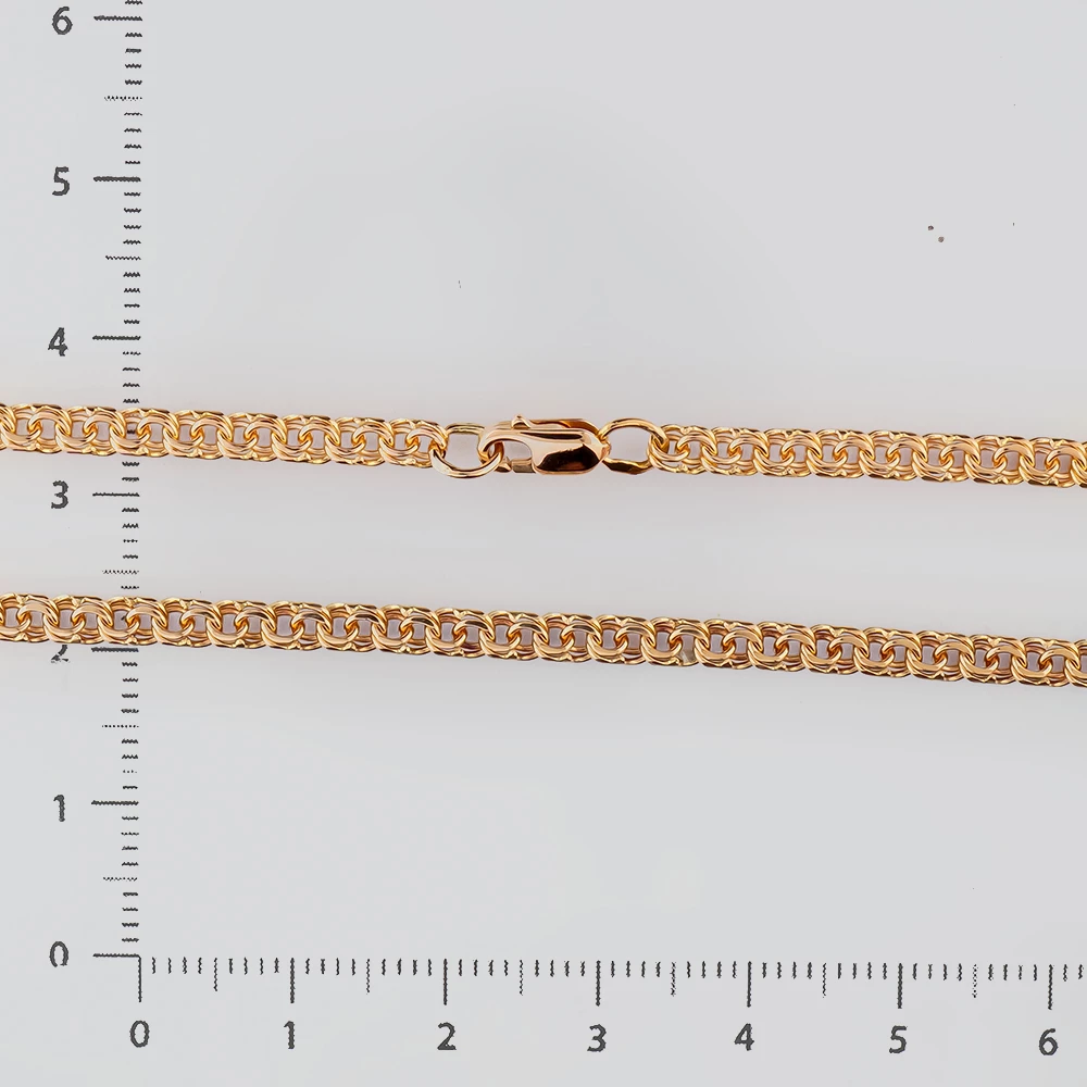 Цепь из красного золота 585 пробы