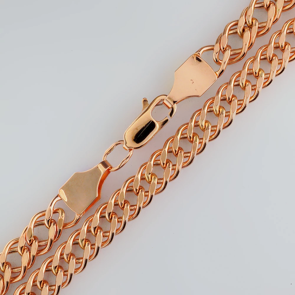 Цепь из красного золота 585 пробы