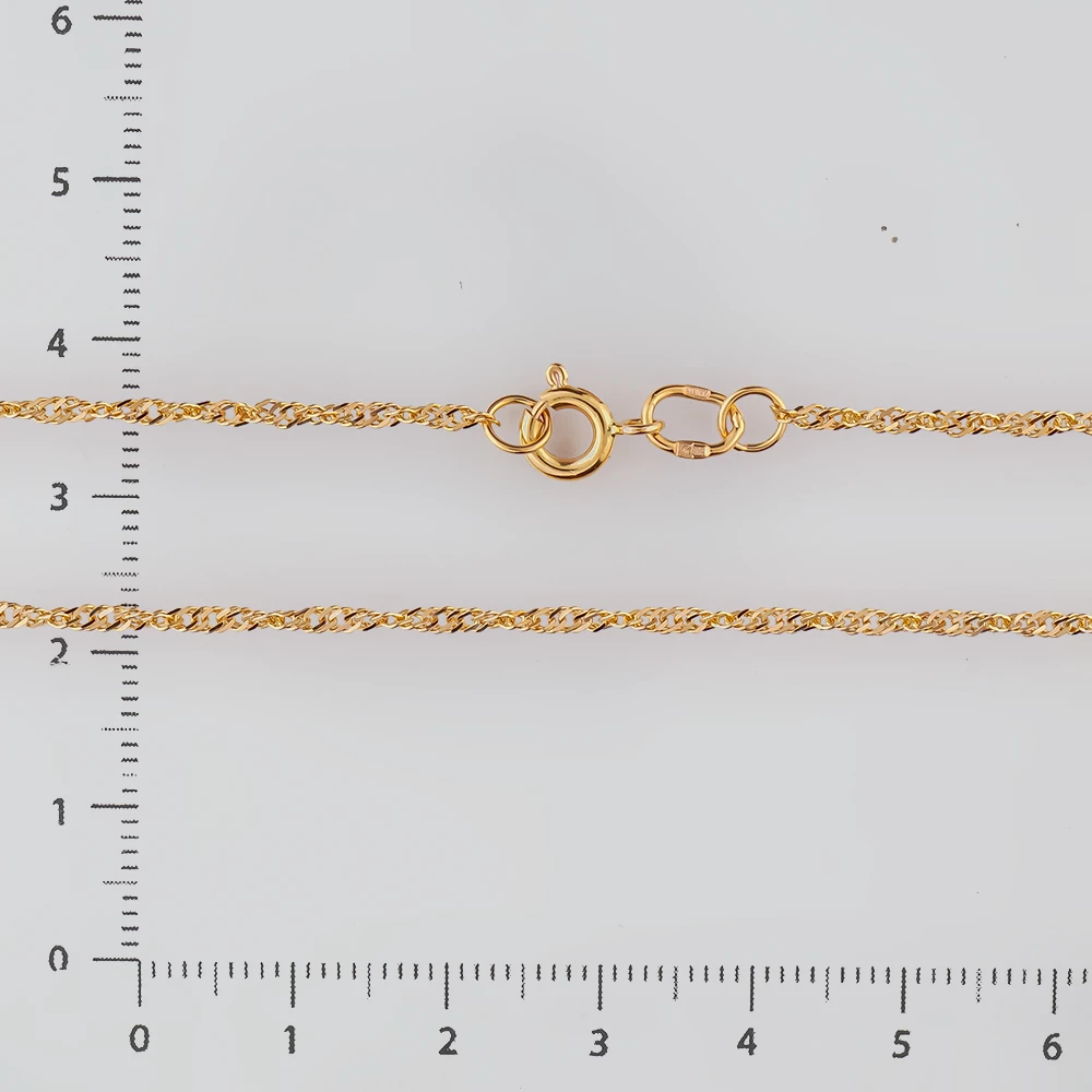 Цепь из красного золота 585 пробы