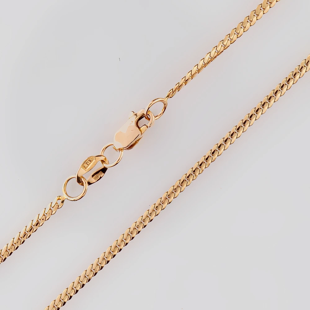 Цепь из красного золота 585 пробы