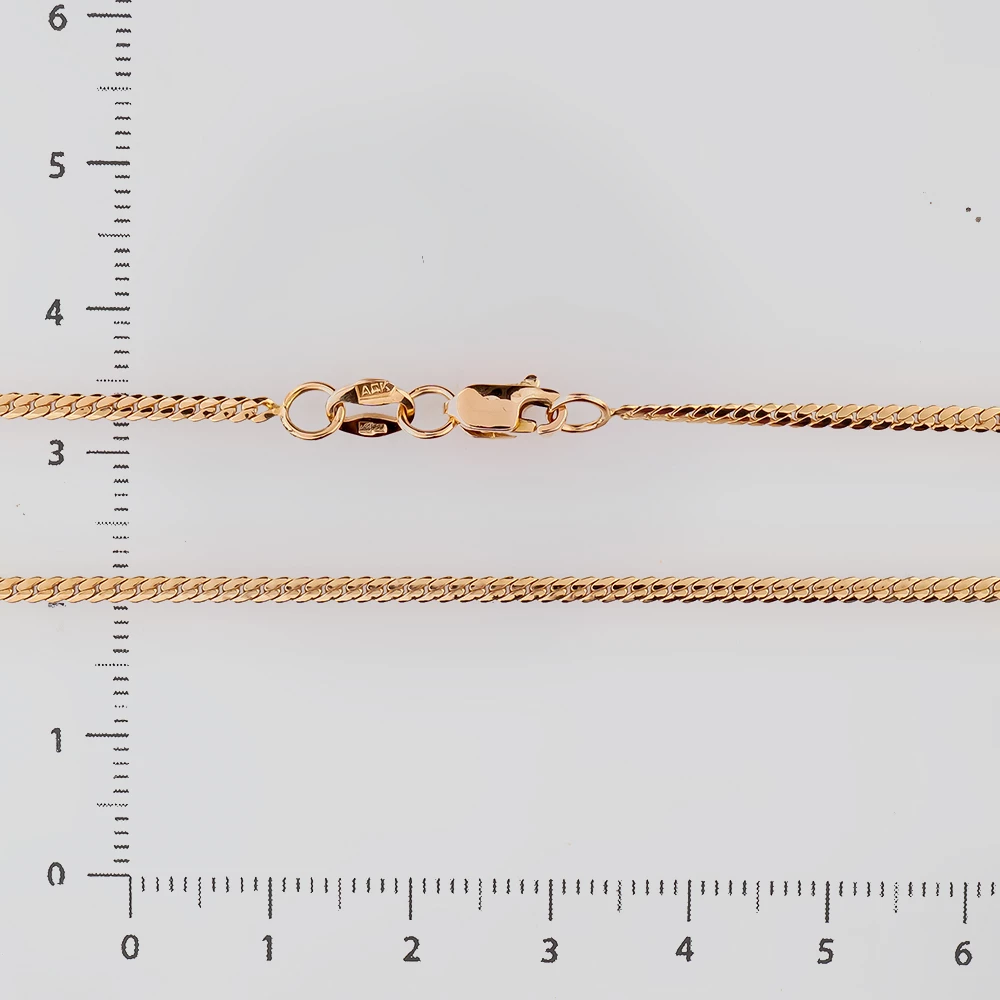 Цепь из красного золота 585 пробы