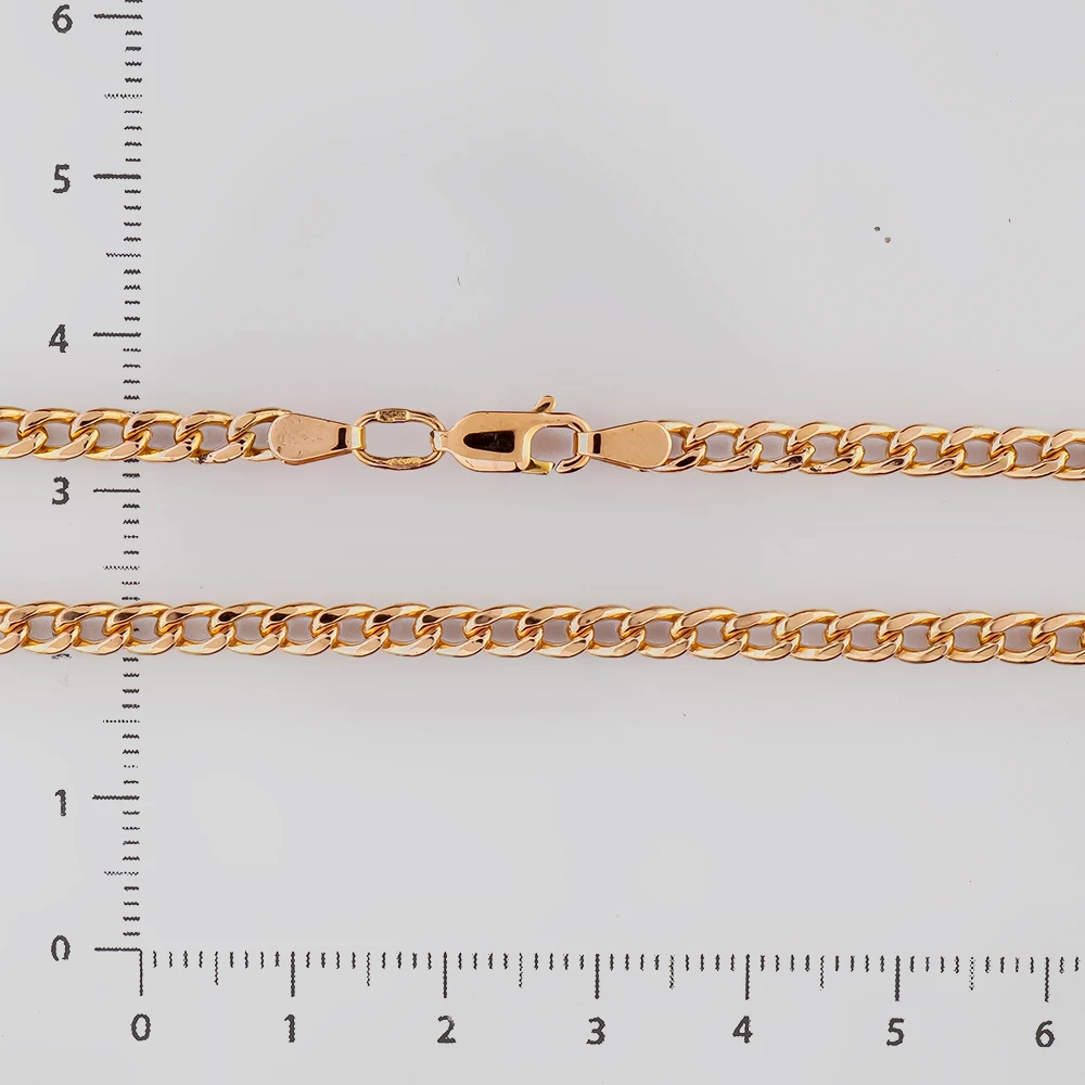 Цепь из красного золота 585 пробы