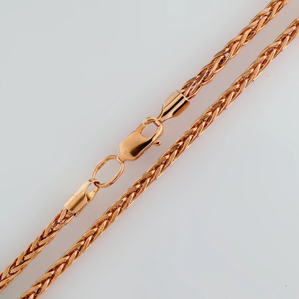 Цепь из красного золота 585 пробы