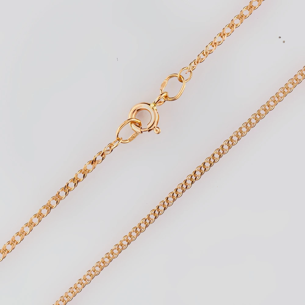 Цепь из красного золота 585 пробы