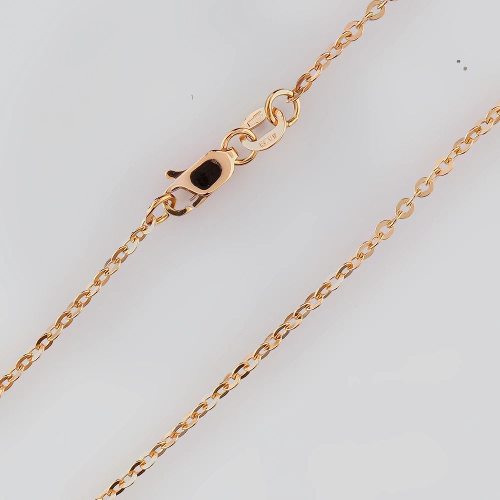 Цепь из красного золота 585 пробы