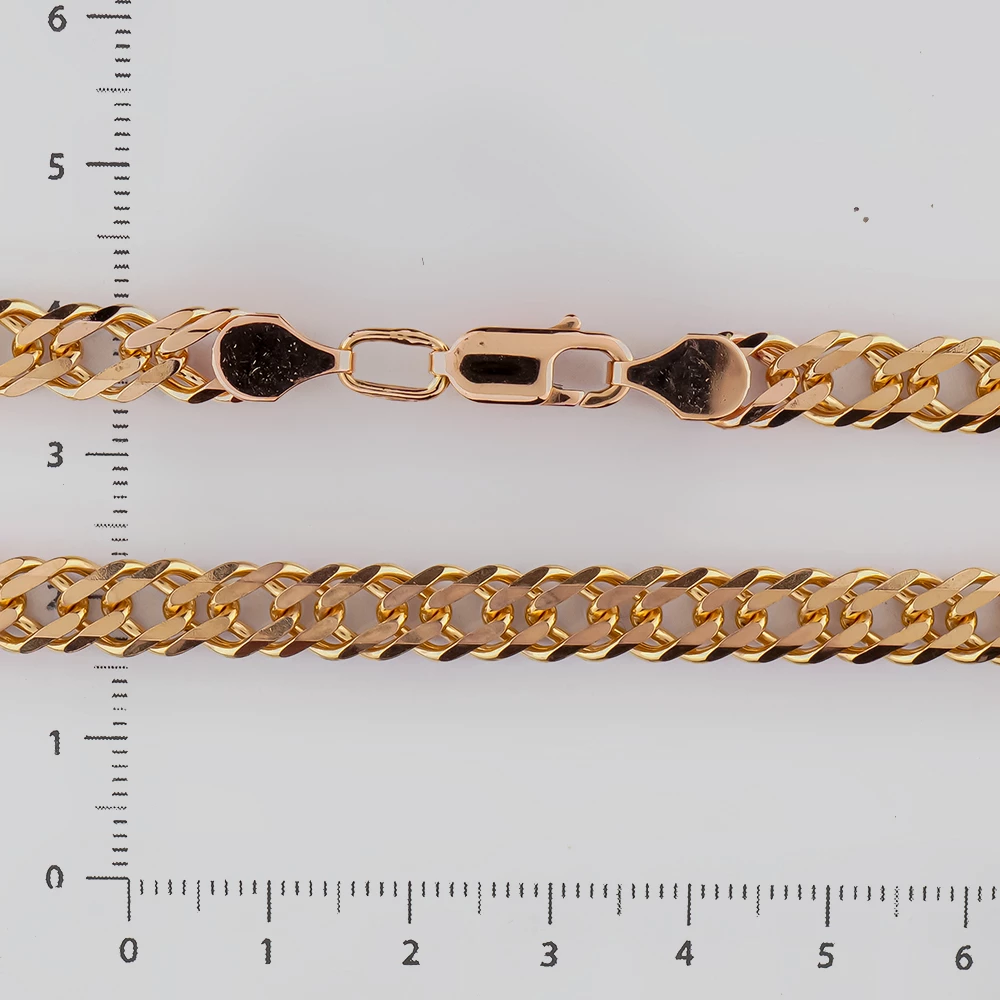 Цепь из красного золота 585 пробы