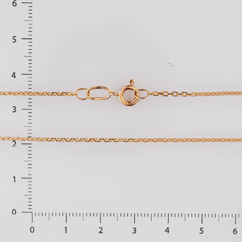 Цепь из красного золота 585 пробы