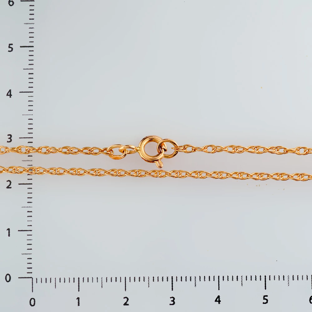 Цепь из красного золота 585 пробы