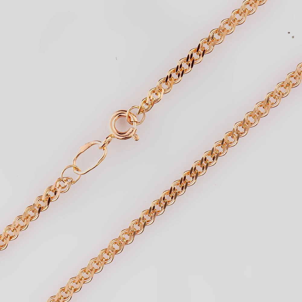 Цепь из красного золота 585 пробы