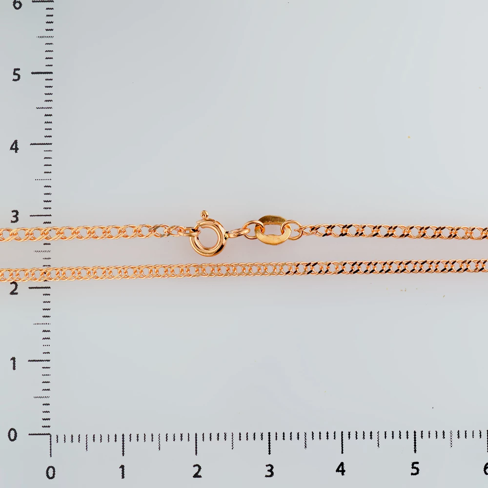 Цепь из красного золота 585 пробы