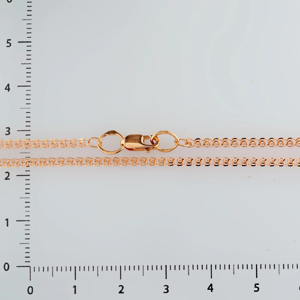 Цепь из красного золота 585 пробы