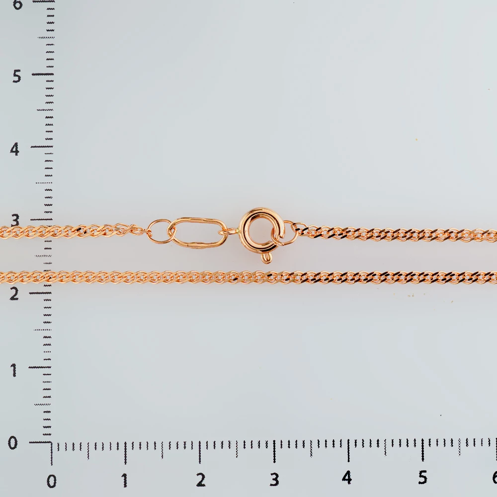 Цепь из красного золота 585 пробы