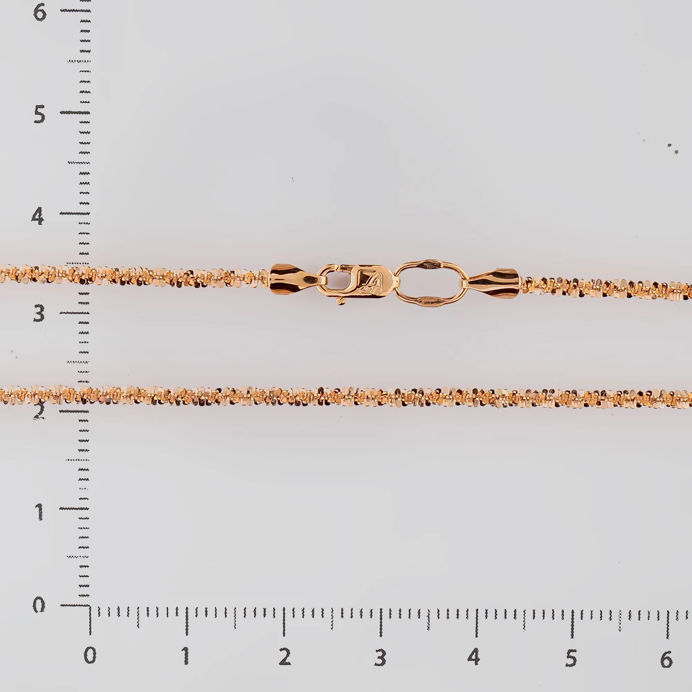 Цепь из красного золота 585 пробы