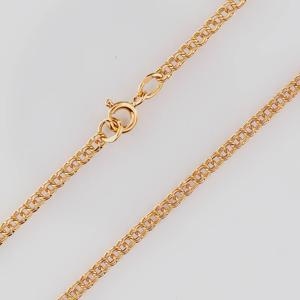 Цепь из красного золота 585 пробы