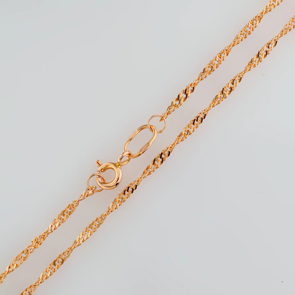 Цепь из красного золота 585 пробы