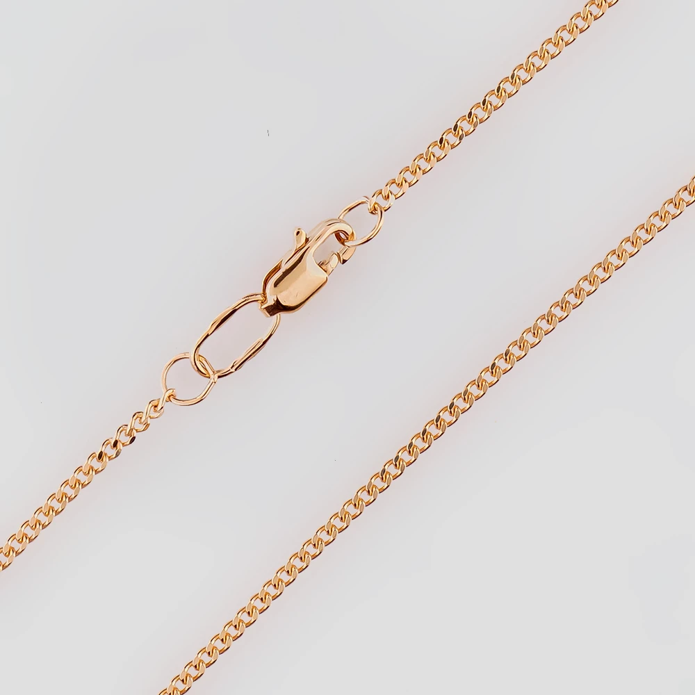 Цепь из красного золота 585 пробы