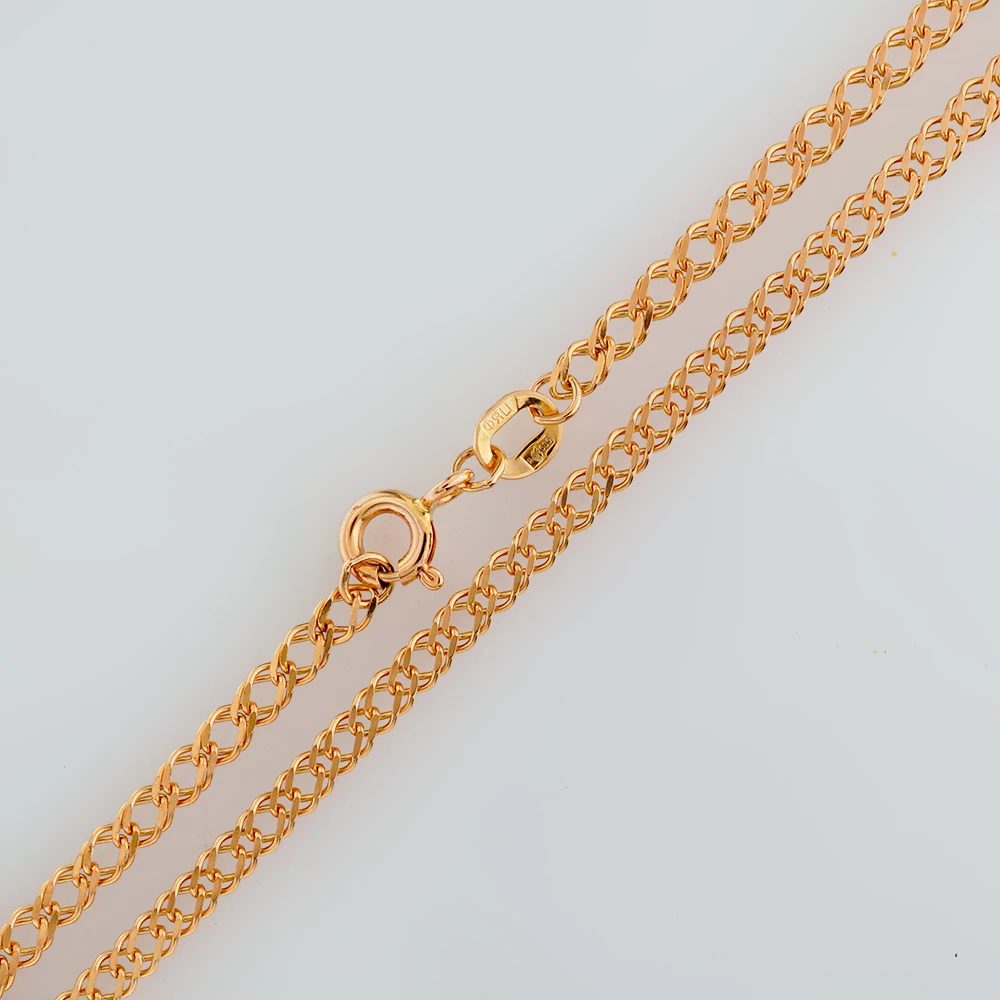 Цепь из красного золота 585 пробы