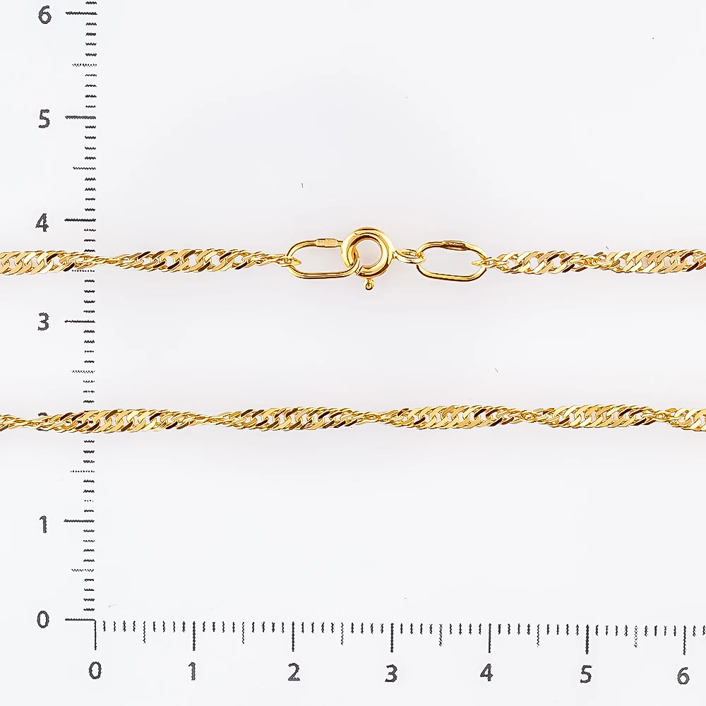 Цепь из желтого золота 585 пробы