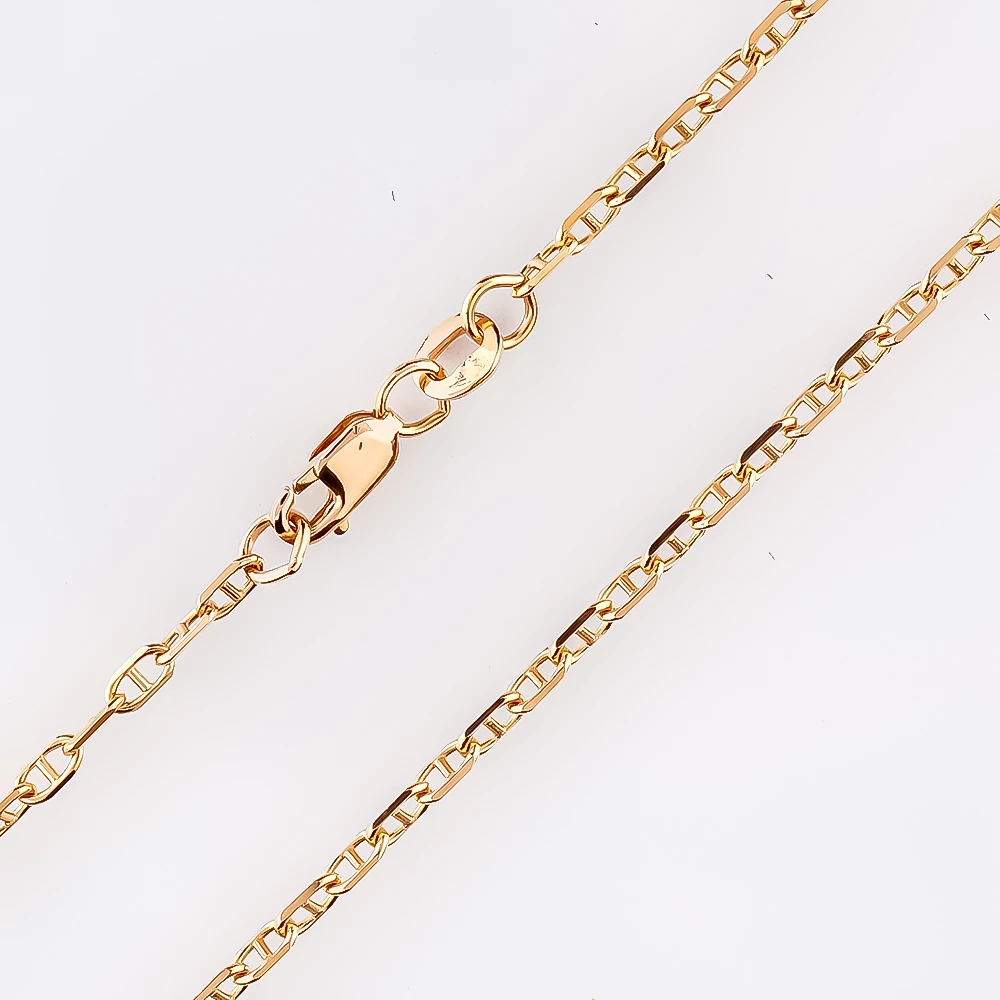 Цепь из красного золота 585 пробы