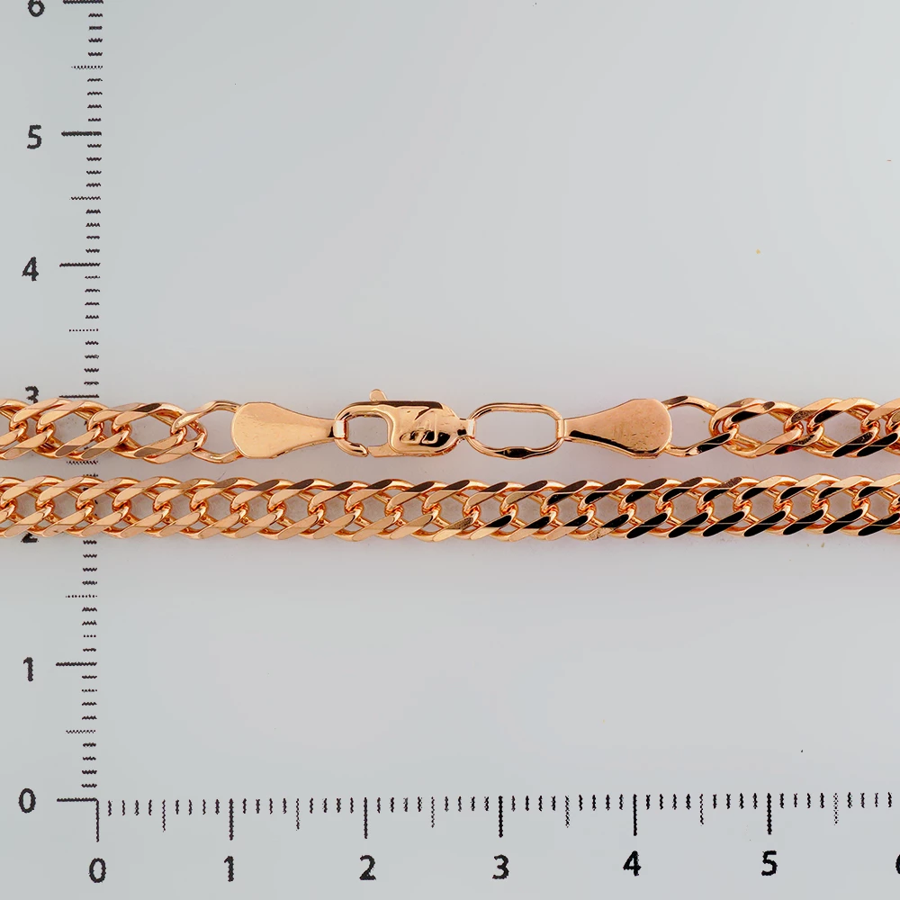 Цепь из красного золота 585 пробы