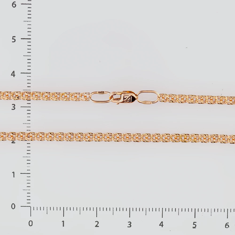 Цепь из красного золота 585 пробы