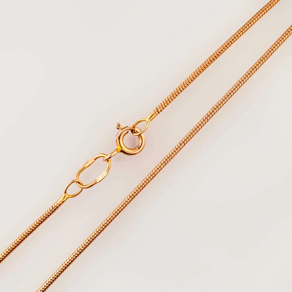 Цепь из красного золота 585 пробы