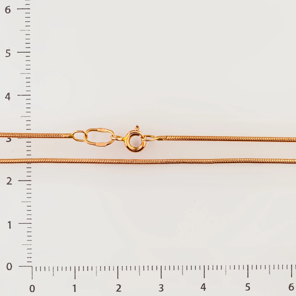 Цепь из красного золота 585 пробы