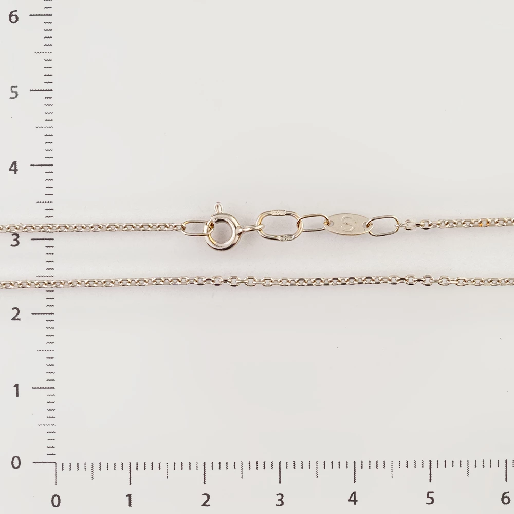 Цепь из белого золота 585 пробы