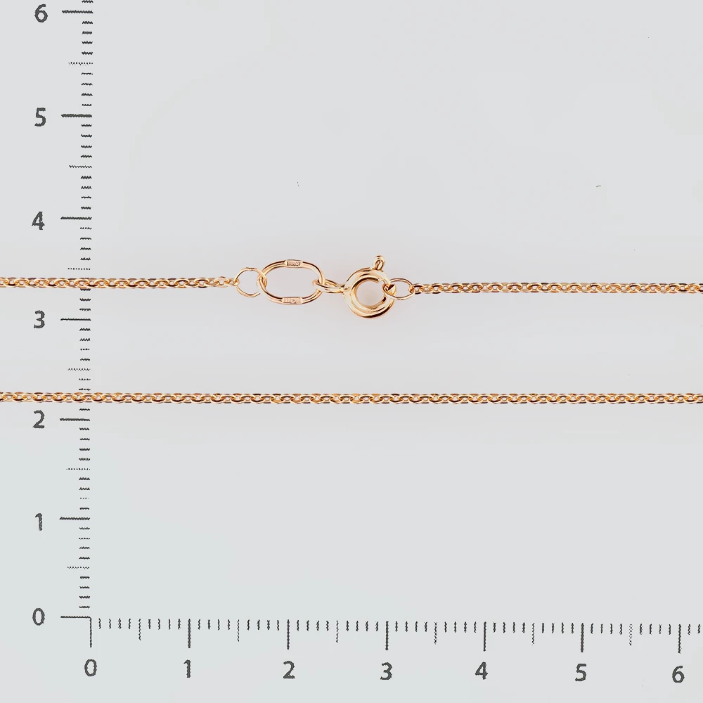 Цепь из красного золота 585 пробы