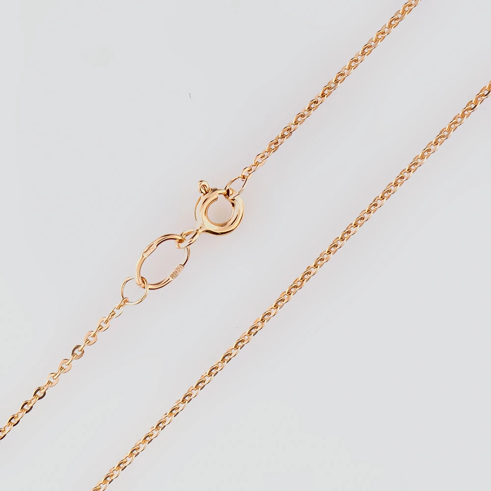 Цепь из красного золота 585 пробы