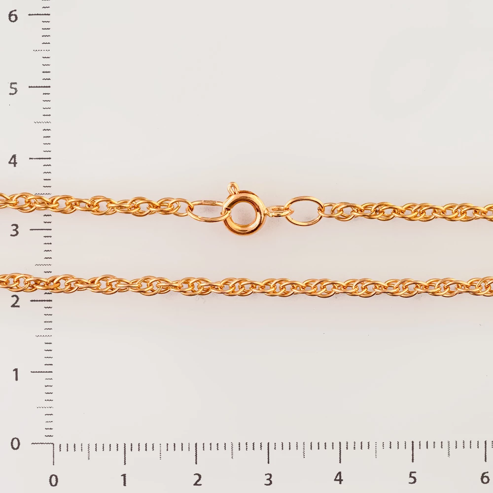 Цепь из красного золота 585 пробы