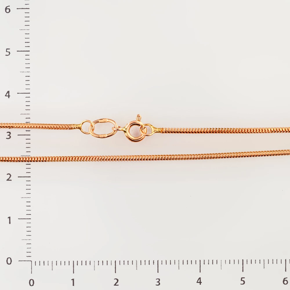 Цепь из красного золота 585 пробы