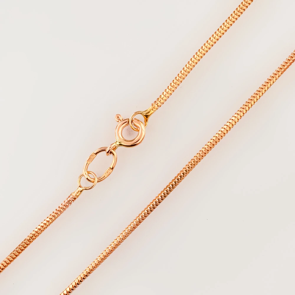 Цепь из красного золота 585 пробы