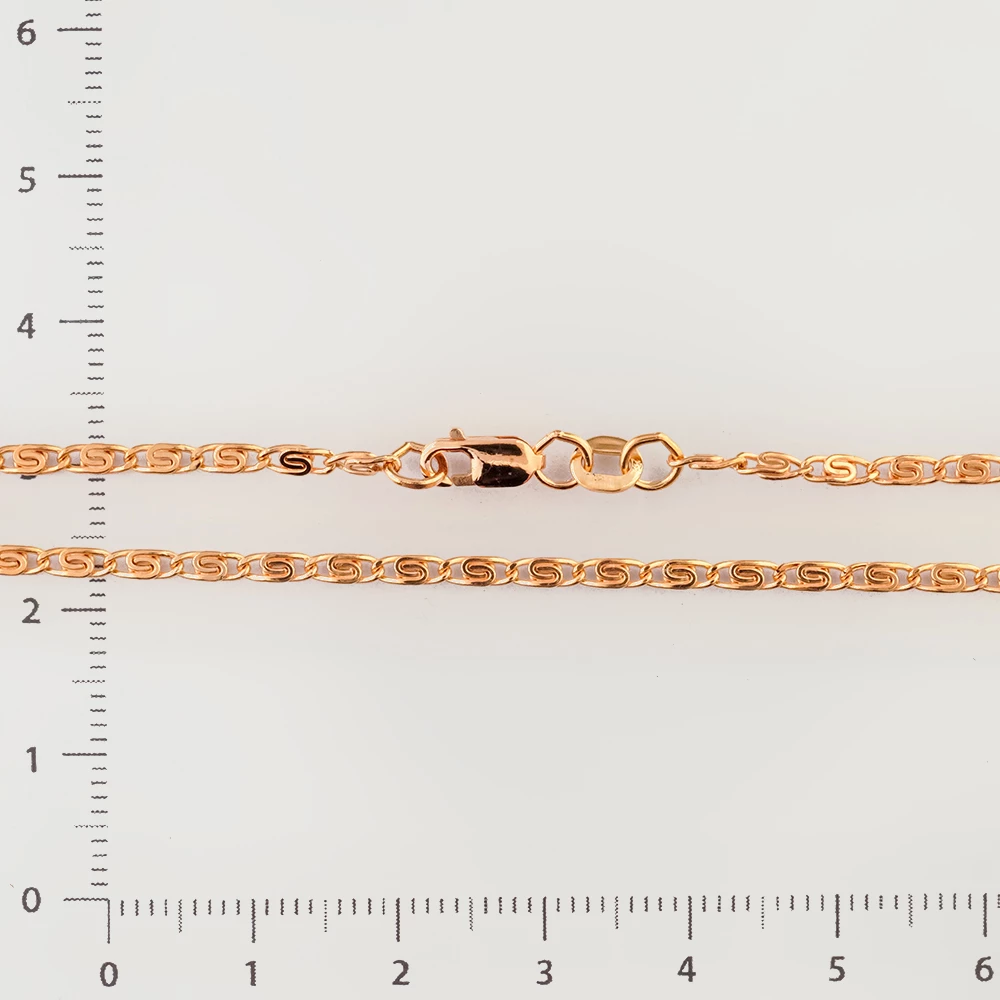 Цепь из красного золота 585 пробы