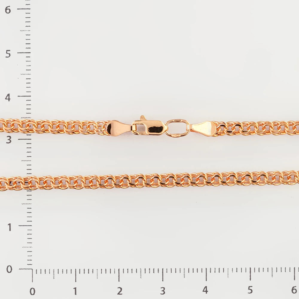 Цепь из красного золота 585 пробы
