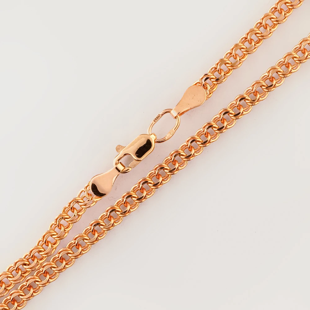 Цепь из красного золота 585 пробы