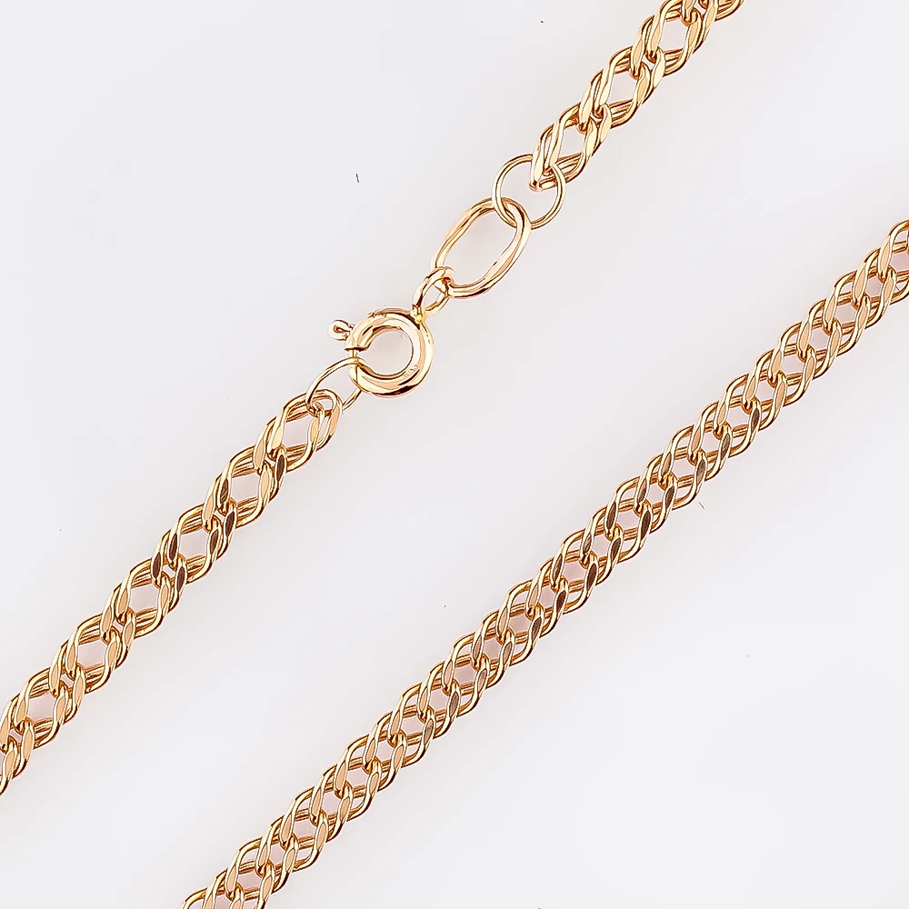 Цепь из красного золота 585 пробы