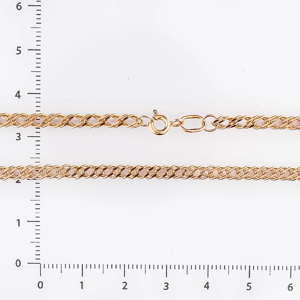 Цепь из красного золота 585 пробы