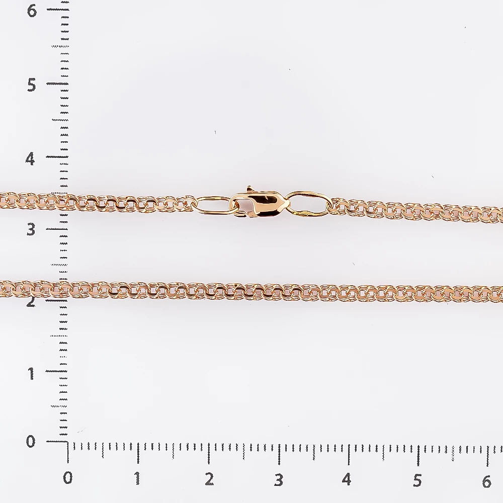 Цепь из красного золота 585 пробы