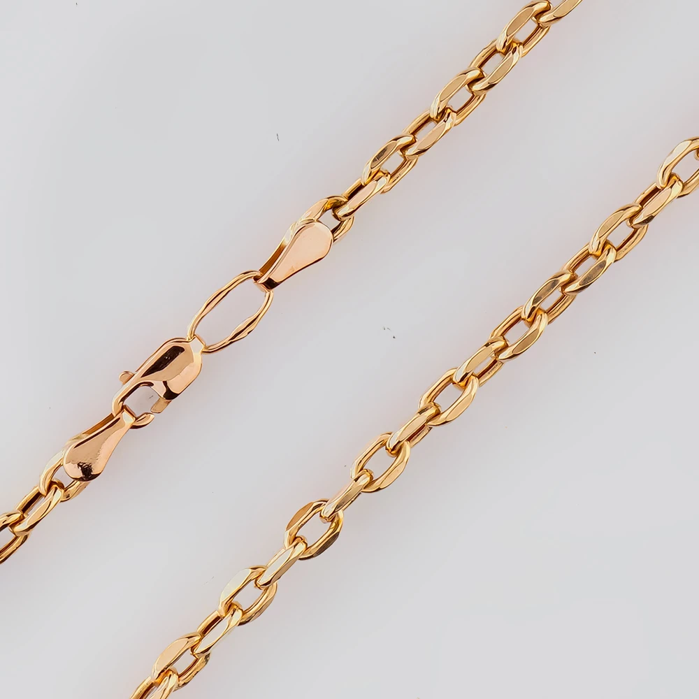 Цепь из красного золота 585 пробы