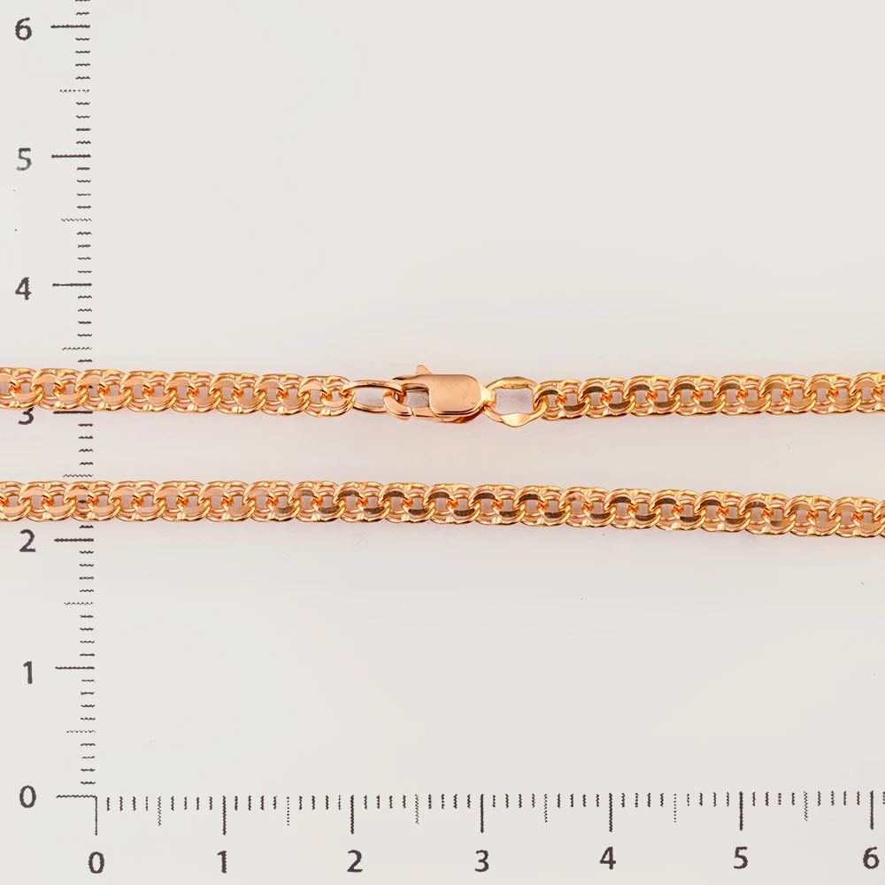 Цепь из красного золота 585 пробы