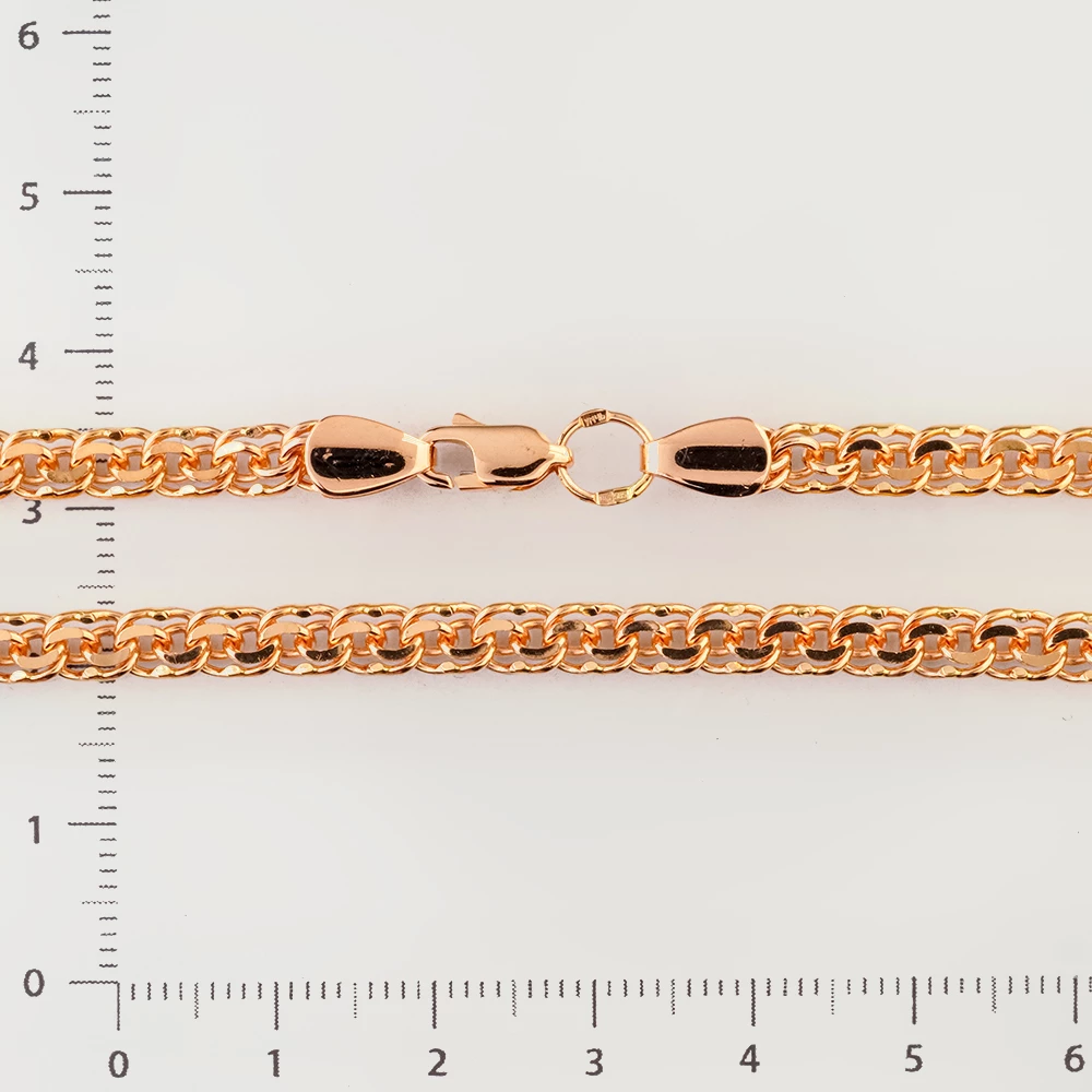 Цепь из красного золота 585 пробы